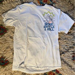 Men's Vintage Sports Toons T-Shirt Large White